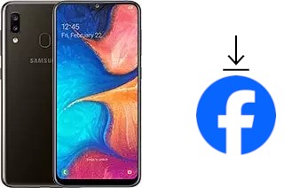 Como instalar o Facebook em um Samsung Galaxy A20