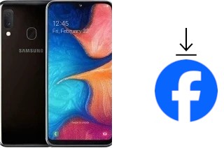 Como instalar o Facebook em um Samsung Galaxy A20e