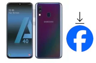 Como instalar o Facebook em um Samsung Galaxy A40s