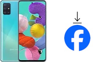 Como instalar o Facebook em um Samsung Galaxy A51