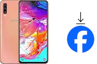 Como instalar o Facebook em um Samsung Galaxy A70