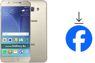 Como instalar o Facebook em um Samsung Galaxy A8 Duos