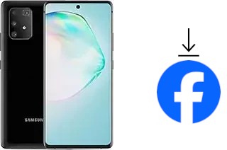 Como instalar o Facebook em um Samsung Galaxy A91