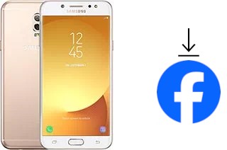 Como instalar o Facebook em um Samsung Galaxy C7 (2017)