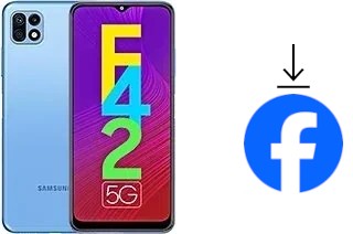 Como instalar o Facebook em um Samsung Galaxy F42 5G