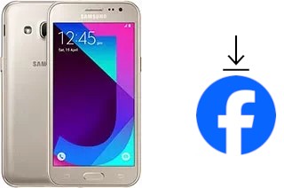 Como instalar o Facebook em um Samsung Galaxy J2 (2017)