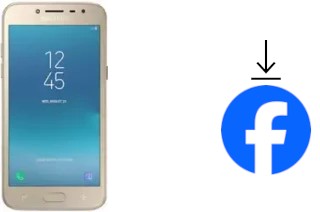 Como instalar o Facebook em um Samsung Galaxy J2 (2018)