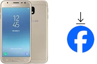 Como instalar o Facebook em um Samsung Galaxy J3 (2017)