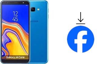 Como instalar o Facebook em um Samsung Galaxy J4 Core