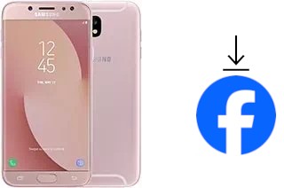 Como instalar o Facebook em um Samsung Galaxy J7 (2017)