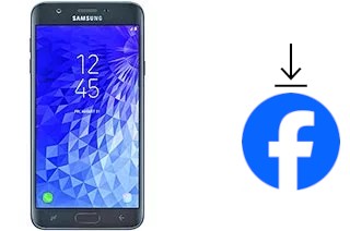 Como instalar o Facebook em um Samsung Galaxy J7 (2018)