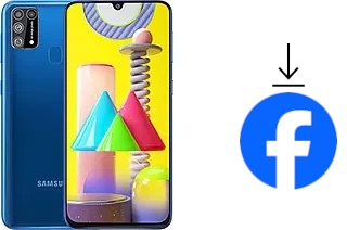 Como instalar o Facebook em um Samsung Galaxy M31 Prime