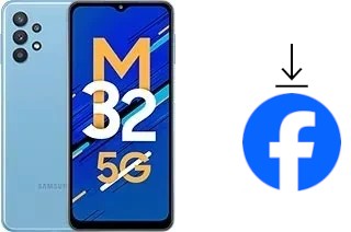 Como instalar o Facebook em um Samsung Galaxy M32 5G