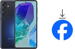 Como instalar o Facebook em um Samsung Galaxy M55