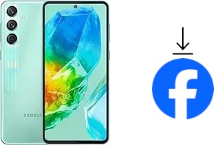 Como instalar o Facebook em um Samsung Galaxy M55s