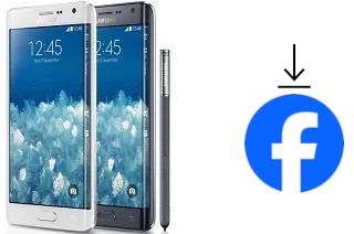 Como instalar o Facebook em um Samsung Galaxy Note Edge