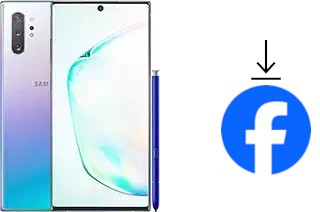 Como instalar o Facebook em um Samsung Galaxy Note10+ 5G