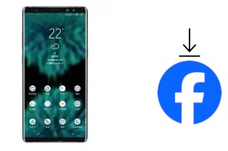 Como instalar o Facebook em um Samsung Galaxy Note9 SD845