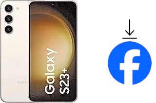 Como instalar o Facebook em um Samsung Galaxy S23+