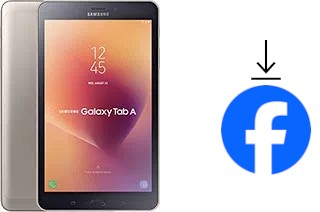 Como instalar o Facebook em um Samsung Galaxy Tab A 8.0 (2017)