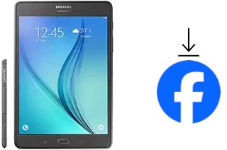 Como instalar o Facebook em um Samsung Galaxy Tab A 8.0 & S Pen (2015)