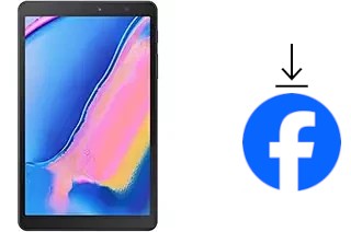 Como instalar o Facebook em um Samsung Galaxy Tab A 8.0 & S Pen (2019)