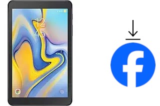 Como instalar o Facebook em um Samsung Galaxy Tab A 8.0 (2018)