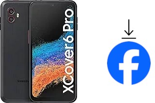 Como instalar o Facebook em um Samsung Galaxy Xcover6 Pro