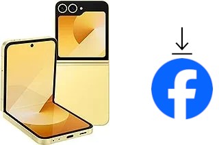 Como instalar o Facebook em um Samsung Galaxy Z Flip6