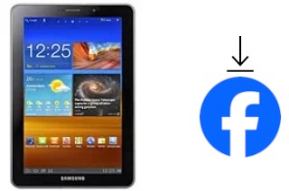 Como instalar o Facebook em um Samsung P6810 Galaxy Tab 7.7