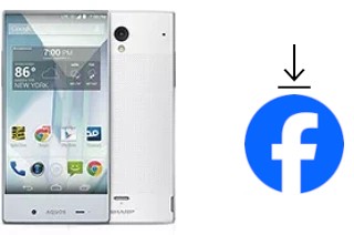 Como instalar o Facebook em um Sharp Aquos Crystal