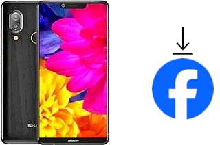 Como instalar o Facebook em um Sharp Aquos D10