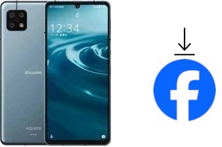 Como instalar o Facebook em um Sharp Aquos Sense6