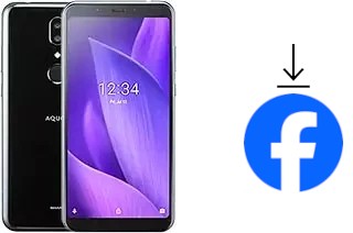 Como instalar o Facebook em um Sharp Aquos V