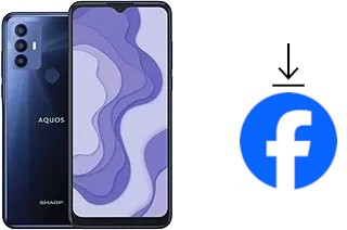 Como instalar o Facebook em um Sharp Aquos V6 Plus