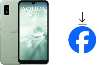 Como instalar o Facebook em um Sharp Aquos wish