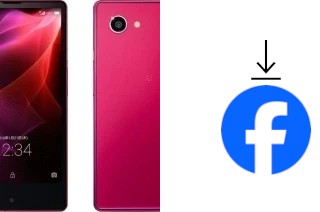 Como instalar o Facebook em um Sharp Aquos Xx2 Mini