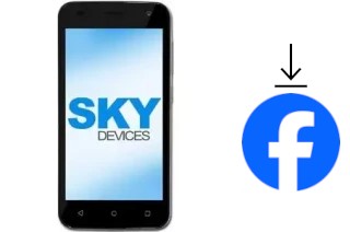 Como instalar o Facebook em um Sky-Devices Sky Elite 4-5P