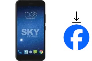 Como instalar o Facebook em um Sky-Devices Sky Elite 5-0L Plus