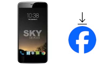 Como instalar o Facebook em um Sky-Devices Sky Elite 5-5L Plus