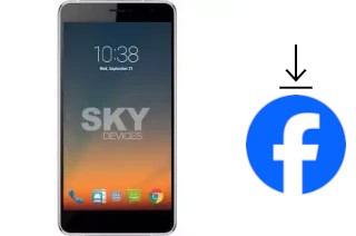 Como instalar o Facebook em um Sky-Devices Sky Elite 6-0L Plus