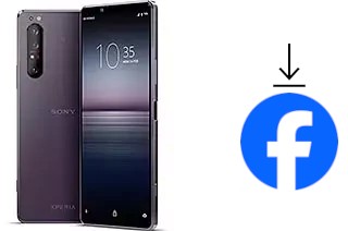 Como instalar o Facebook em um Sony Xperia 1 II