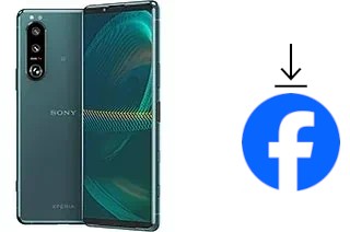 Como instalar o Facebook em um Sony Xperia 5 III