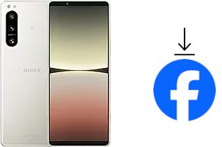 Como instalar o Facebook em um Sony Xperia 5 IV