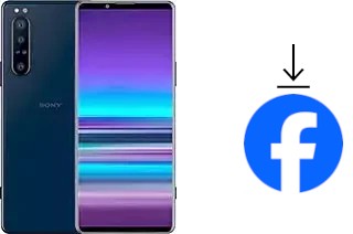 Como instalar o Facebook em um Sony Xperia 5 Plus