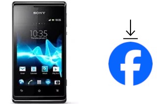 Como instalar o Facebook em um Sony Xperia E dual