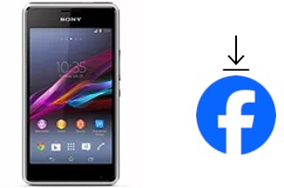 Como instalar o Facebook em um Sony Xperia E1 II