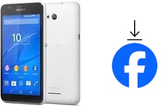 Como instalar o Facebook em um Sony Xperia E4g Dual