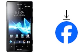 Como instalar o Facebook em um Sony Xperia ion HSPA