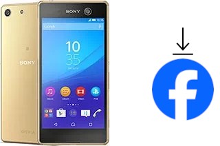 Como instalar o Facebook em um Sony Xperia M5 Dual